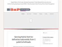 Tablet Screenshot of dandphaulage.com